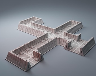 Sci-fi Command Trench Modular