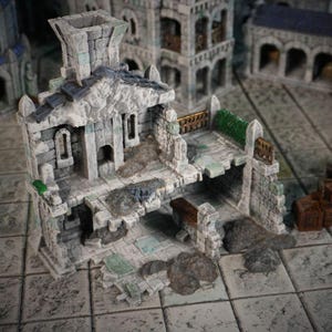 28 mm krogruin - Tor Ithilas rike - 3D-utskriven krigsspelsterräng (Conquest Creations)