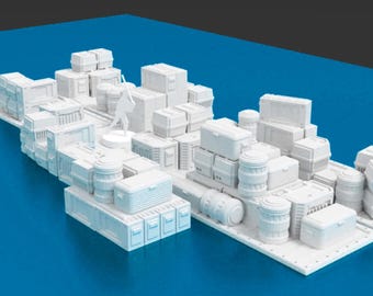 Cargo Pallets Blocking Terrain