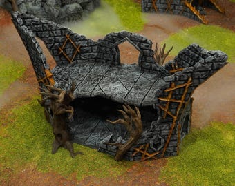 Destroyed Plaza - Corrupted Castle (Conquest Creations)