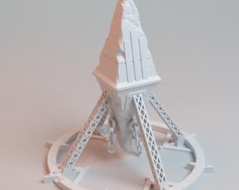 28mm Heretic Obelisk -  WARGAMING Terrain - Trench Crusade, Warhammer, 40k, RPG, SCIFI, Corvus Games Terrain
