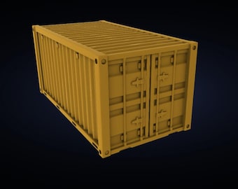 Shipping Container - Urban Scatter  -  Wargaming Terrain, Corvus Games Terrain, MCP, Modern, Urban