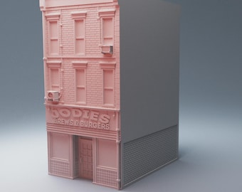 Jodie's Brew & Burgers -  Wargaming Terrain, Corvus Games Terrain, MCP, Modern, Urban
