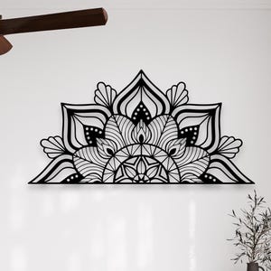 Mandala Metal Wall Art | Spiritual Wall Decor | Sacred Geometric Wall Hangings | Living Room Decor | Home Metal Decor | Housewarming Gift