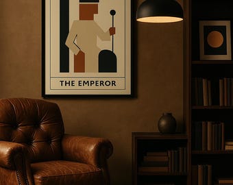 5/22 - Der Kaiser | Major Arcana Minimal(ista) Print Kollektion