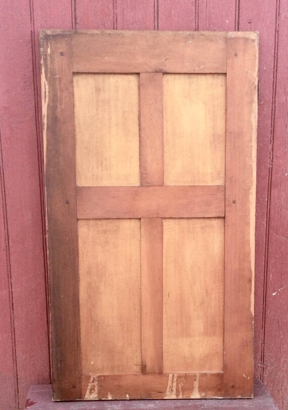 Antique Wood Door Arts And Crafts Movement Shaker Style Mortise And Tenon Cabinet Door Architectural Salvage
