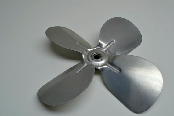 Vintage Aluminum Motor Fan Blade Great For Craft Projects Art Projects Steam Punk Metal