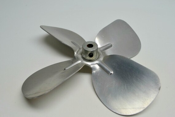 Vintage Aluminum Motor Fan Blade Great For Craft Projects Art Projects Steam Punk Metal