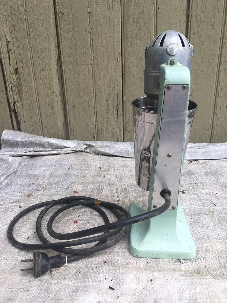Vintage 1950s Gilbert milkshake malt electric mixer Etsy