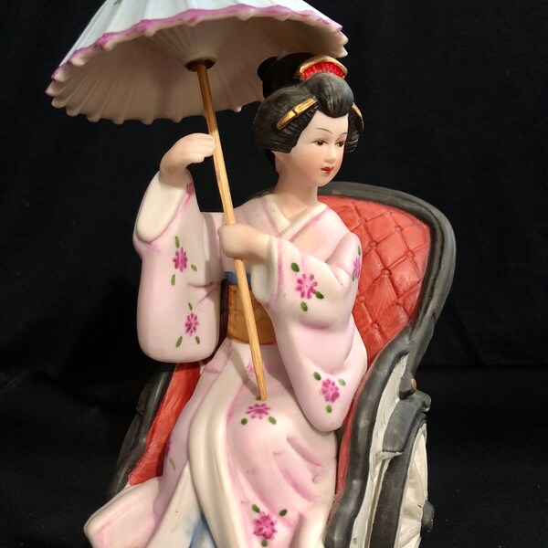 Porcelain Geisha Etsy