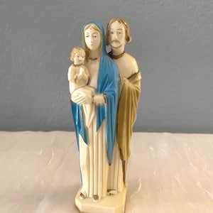 Vintage Holy Family Statue Free Shipping