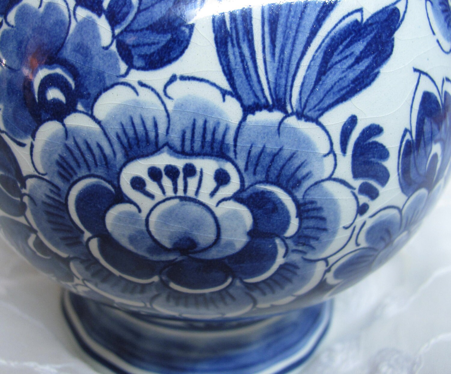 Delft Holland Vase Etsy