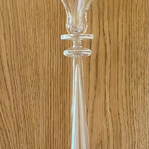 Bougeoir vintage LaModaHome : style art déco, 40,4 cm (16 po.) de haut