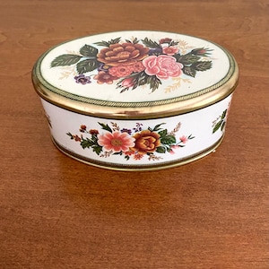 Vintage ovale Blumendose markiert versandkostenfrei
