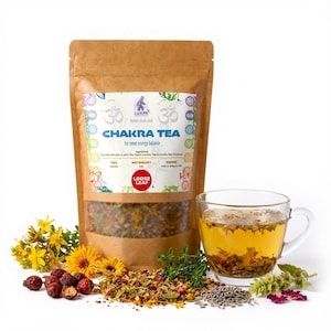 KUKER-chakrathee: kruidenmix voor energiebalans (50 g losse bladeren)