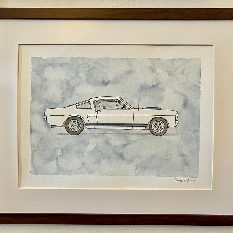 Custom Car Art Hand Made - Etsy