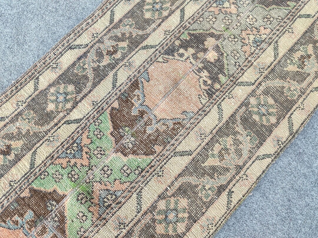 Runner 2 X 12 Ft, Narrow Long Oushak Runner, Handwoven Hallway Rug 2x12 ...