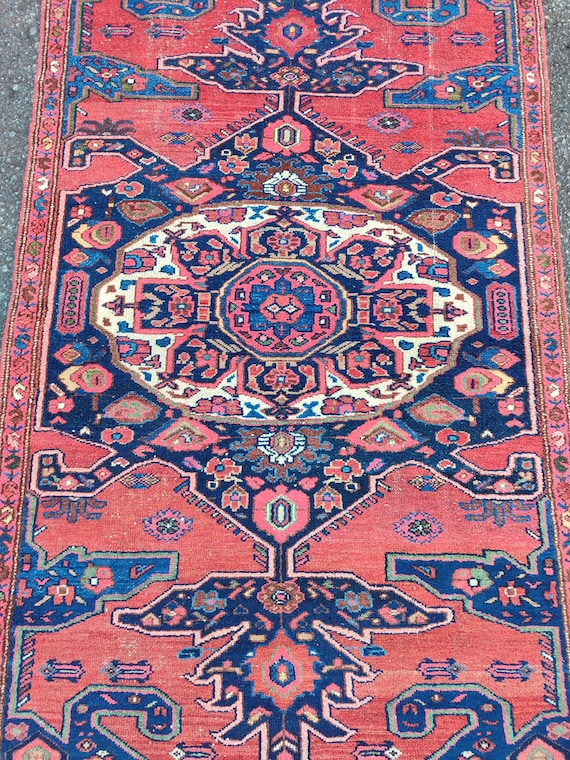 ペルシャ アンティーク ランナー ラグ｜ペルシャ アンティーク