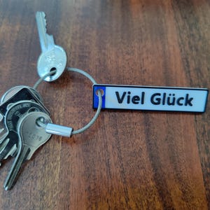 Personalized EU license plate keychain | Custom text | 3D printing | License plate | Car gift | Keyring optional