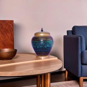 Handmade Wooden Jar with lid