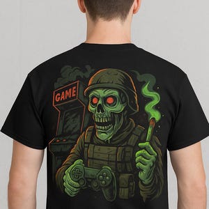 Armory box shirt, Green Ops, Weed Gamer Shirt, Funny Stoner Gaming Tee, 420 Gamer Gift, Call of the Bud, Cannabis Warzone Shirt,Weed T-Shirt