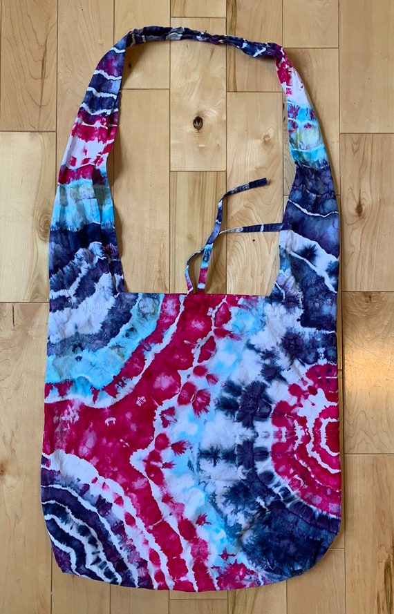 Ice Dye Crossbody Bag - Cotton Candy Geodes