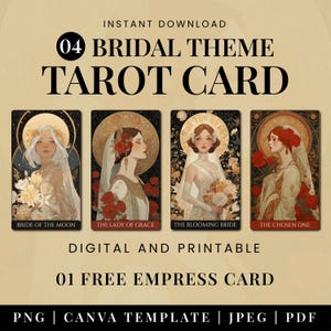 Regalo digital de tarot para despedida de soltera / Tarot para despedida de soltera / Tarot para soltero / Tarot para boda / Tarot digital PNG / Regalo digital para novia