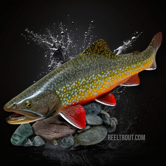 Choice of Trout Sculpture Fishing, Flyfishing, Fly Tying