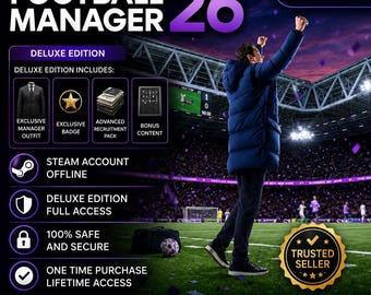 Football Manager 26 + Game Editor - PC Steam - Offline