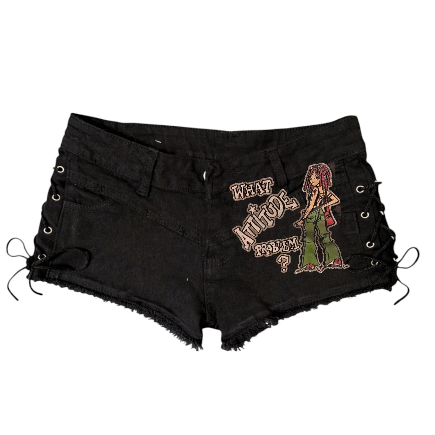 パンツ 00s L.G.B. mars hot denim mini pants y2k il_fullxfull.7653339870_eroy.jpg