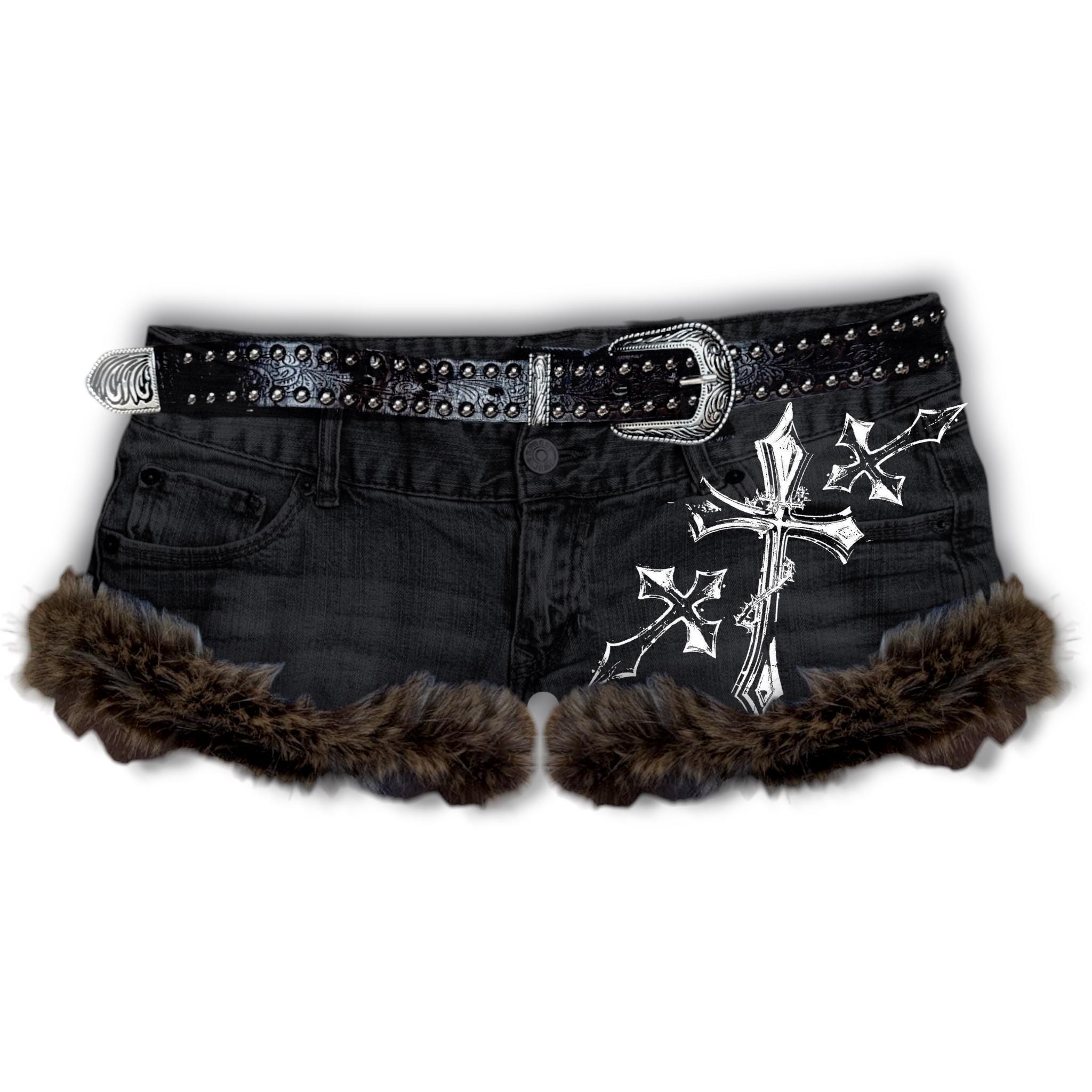 Cyber Y2k Shorts - Etsy