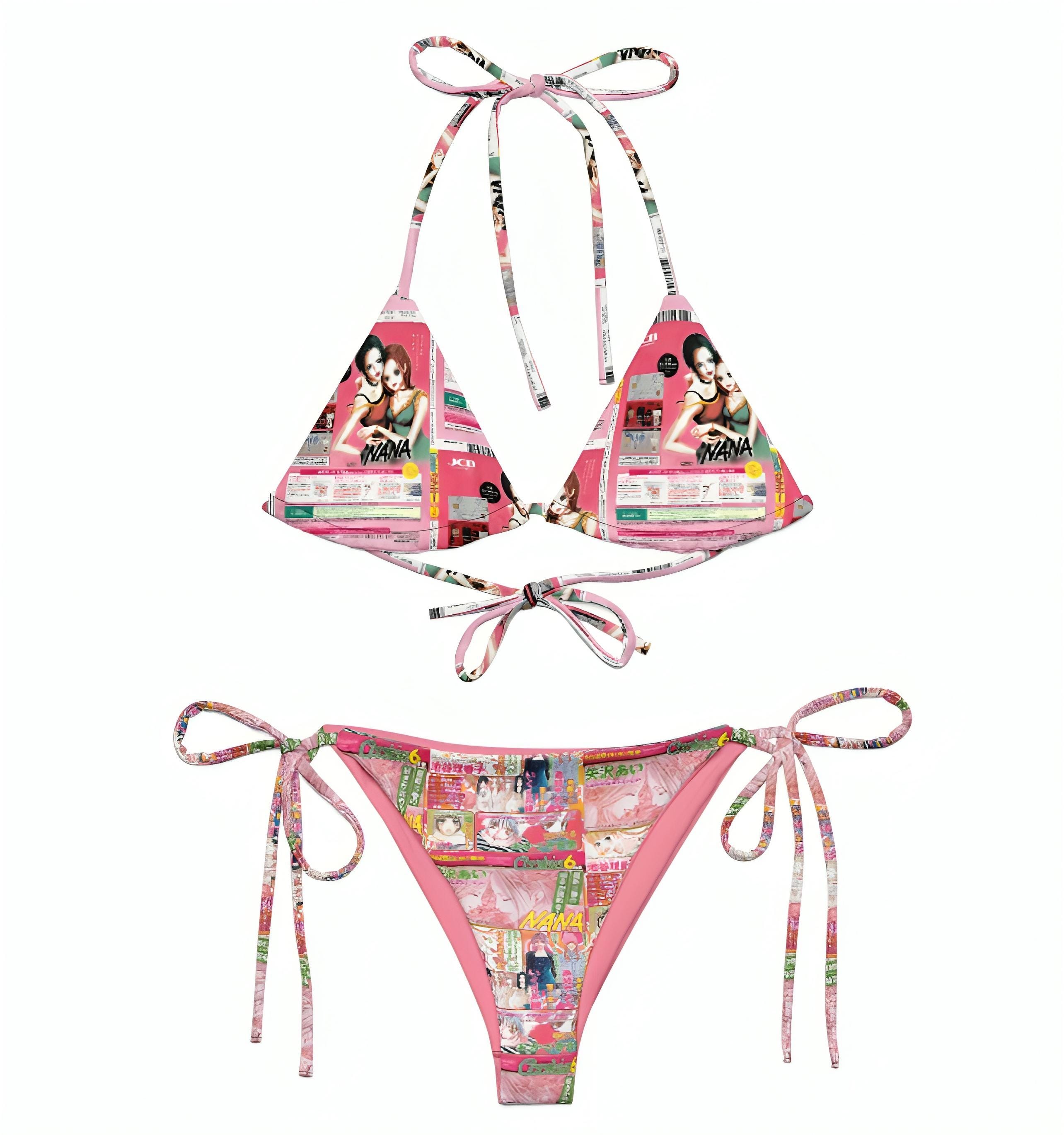 Y2k Tankini Swimsuit