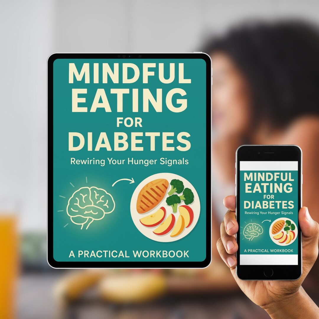 Mindful Eating for Diabetes – Printable Workbook & Hunger Tracker ...