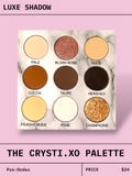 LUXE Eyeshadow: The CRYSTI.XO Palette