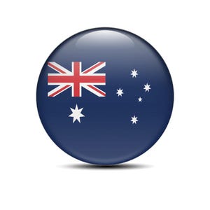 Australia National Flag domed sticker decal 3D Universal Resin Epoxy Phone Laptop Car Motorcycle Water UV Scratch Proof High Quality