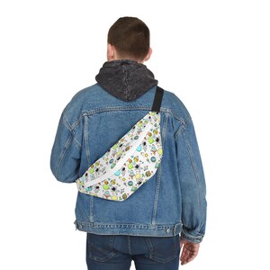 Adventure-Ready Large Fanny Pack | Space Theme, Festival Essential, Travel Buddy, Outdoor Gear, Everyday Use