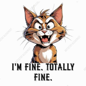 Chat grincheux PNG | Chat drôle PNG | Chat sarcastique PNG | Citations Amusantes PNG | Citations sarcastiques png | Chat drôle png |