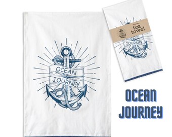 NWT Set of 2 Ocean Journey Tea Towels