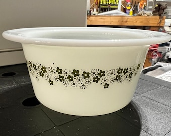 Vintage Pyrex Crazy Daisy Spring Blossom Butter Dish - No Lid