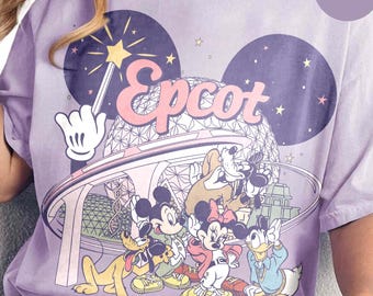 Disney Epcot 2025 Shirt, Disney Epcot Matching Shirt, Disney Family Matching Shirt, Disney Epcot Name Shirt, Disney World Traveler Shirt