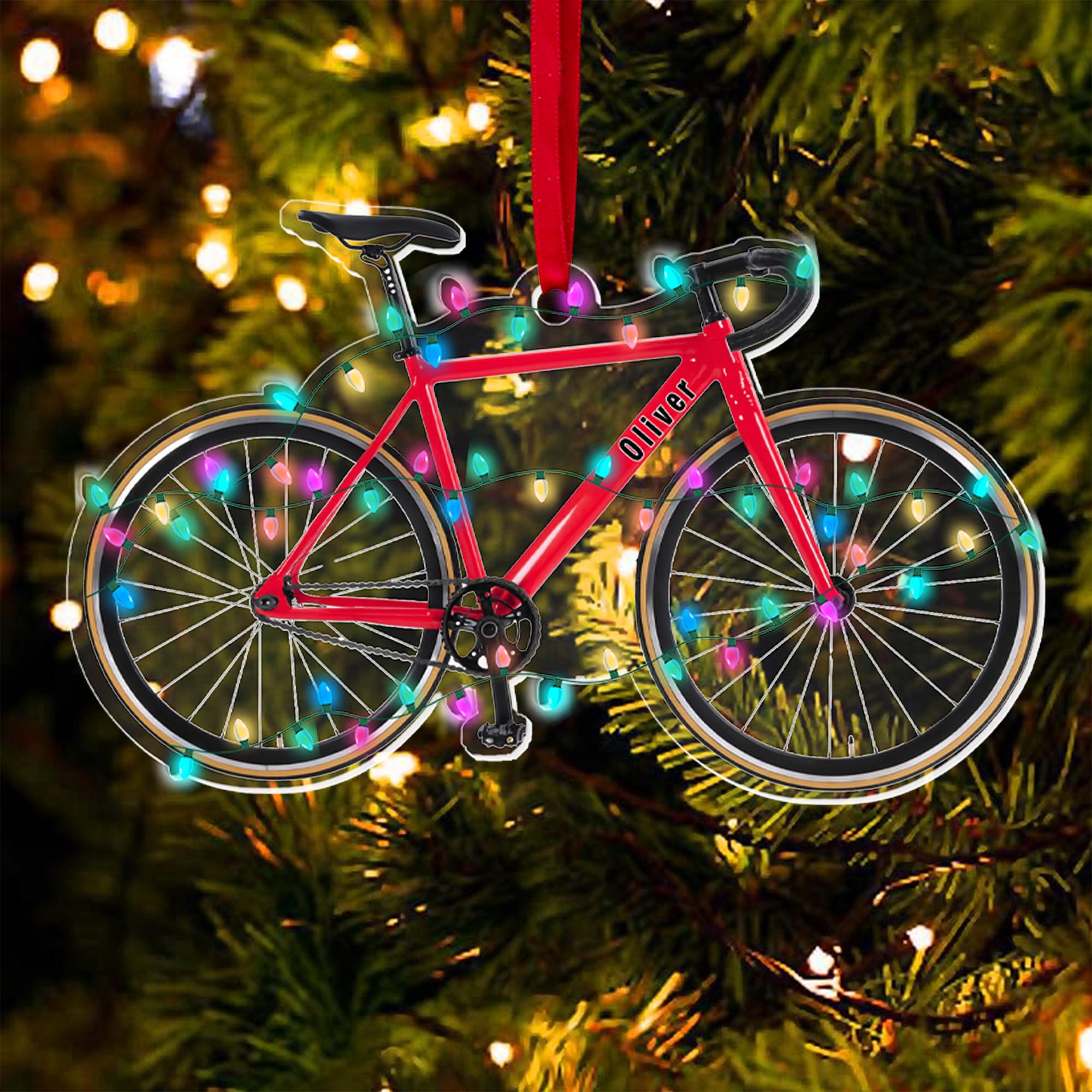Electric Bicycle Ornament
