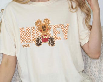 Comfort Colors®Personalized Gingerbread Mouse T-shirt