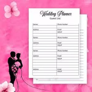 Het ultieme werkboek voor een weddingplanner – uw stapsgewijze gids voor een stressvrije grote dag Bewerkbare PDF/afdrukbare PDF