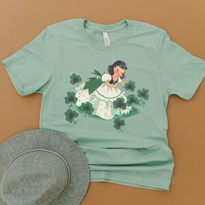 Vintage St. Patrick's Day Tee, Retro St. Patrick's Day Graphic Tee, St. Patrick's Day Tee Shirt, Vintage Holiday Tee Shirt,
