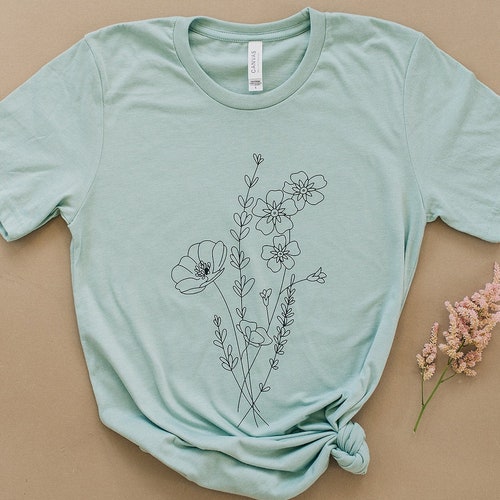 Simple Bouquet Tee Simple Floral 