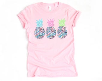 Tropical Graphic Tee - Etsy