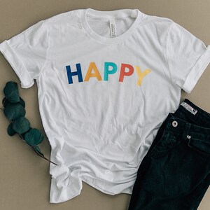 Happy Tee, Kindness Shirt, Be The Good Tee, Be Kind, Make a Difference, Teacher Tee, Kindness Tee, Good Vibes Only