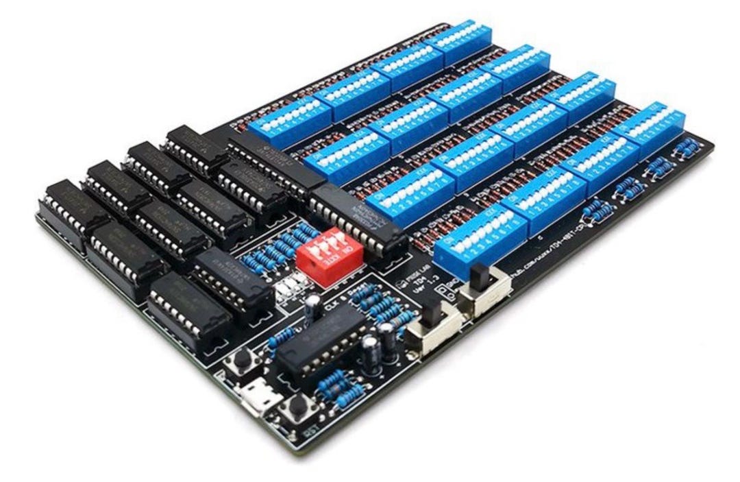 Build Your Own Retro 4-bit Open Source Computer (TD 4) - All Parts ...
