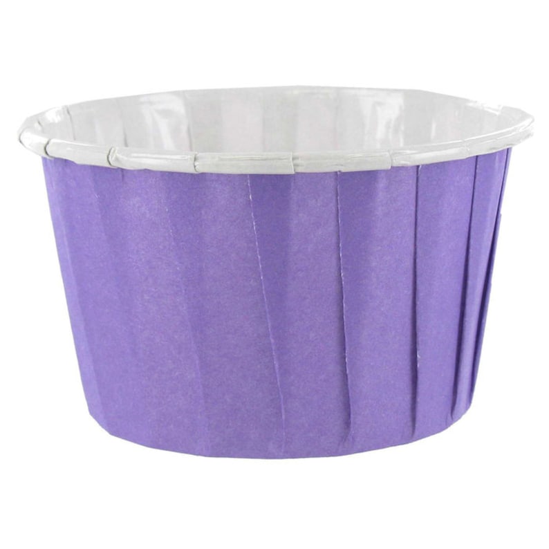 Party Cup Treat Cups Purple Paper Snack Cups Nut Cups Condiment Serving Birthday Favor Cups Paper Candy Cups Baking Cups 24 Pack