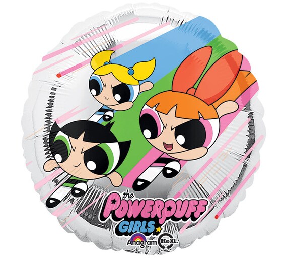 Powerpuff Girls Birthday 18 Party Balloon Powerpuff Etsy